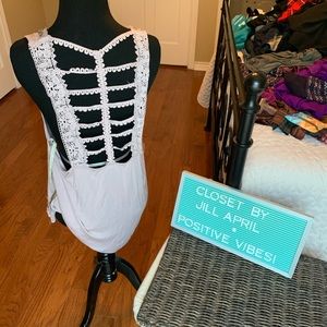 Bke Buckle Gimmicks beaded tank